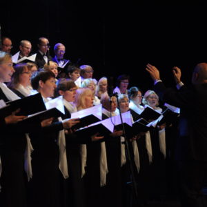 zdjęcie śpiewającego chóru