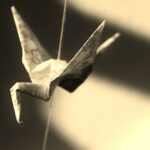 żuraw z origami
