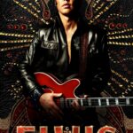 na zdjęciu postać Elvisa, który trzyma gitarę w rękach, oraz napis ELVIS